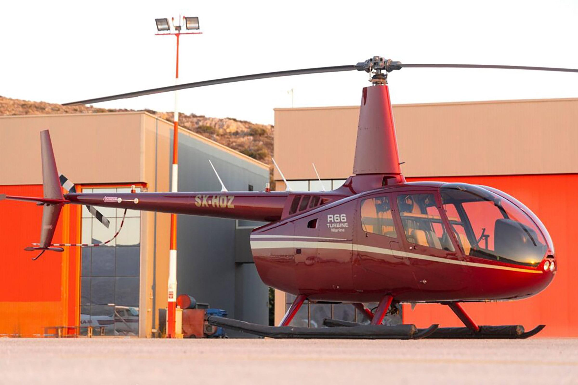 Robinson 66 SX-HDZ Helicopters Robinson 66 SX-HDZ Concierge Rentals