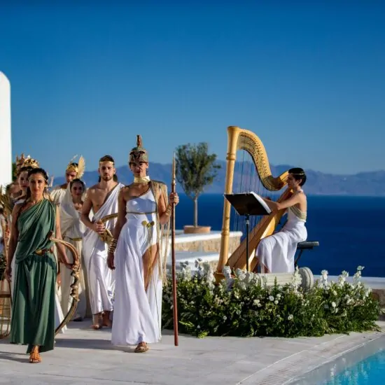 Twelve Gods Themed Party Mykonos